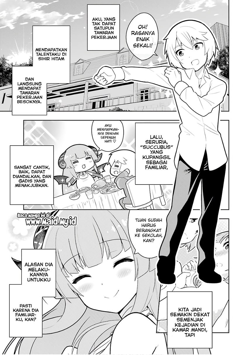 Wakamono no Kuro Mahou Hanare ga Shinkoku desu ga, Shuushoku shite Mitara Taiguu Iishi, Shachou mo Tsukaima mo Kawaikute Saikou desu Chapter 02 Gambar 9